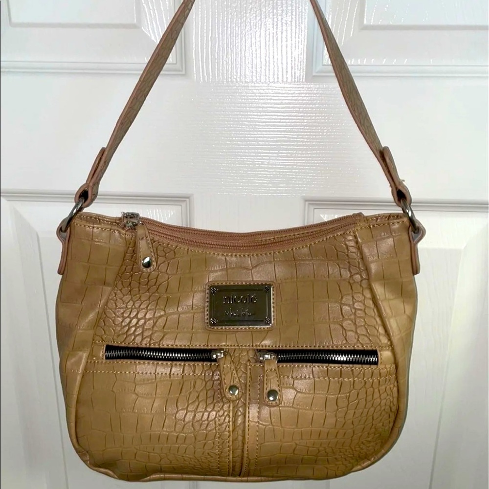 Nicole Miller Beige Purse